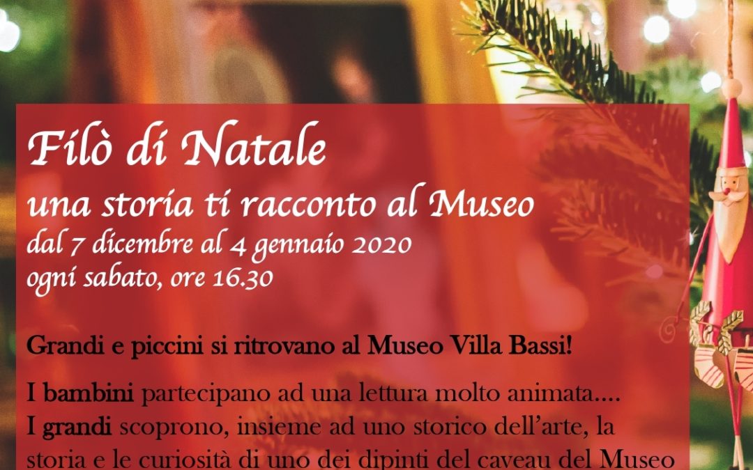 Filò di Natale. Una storia ti racconto al Museo